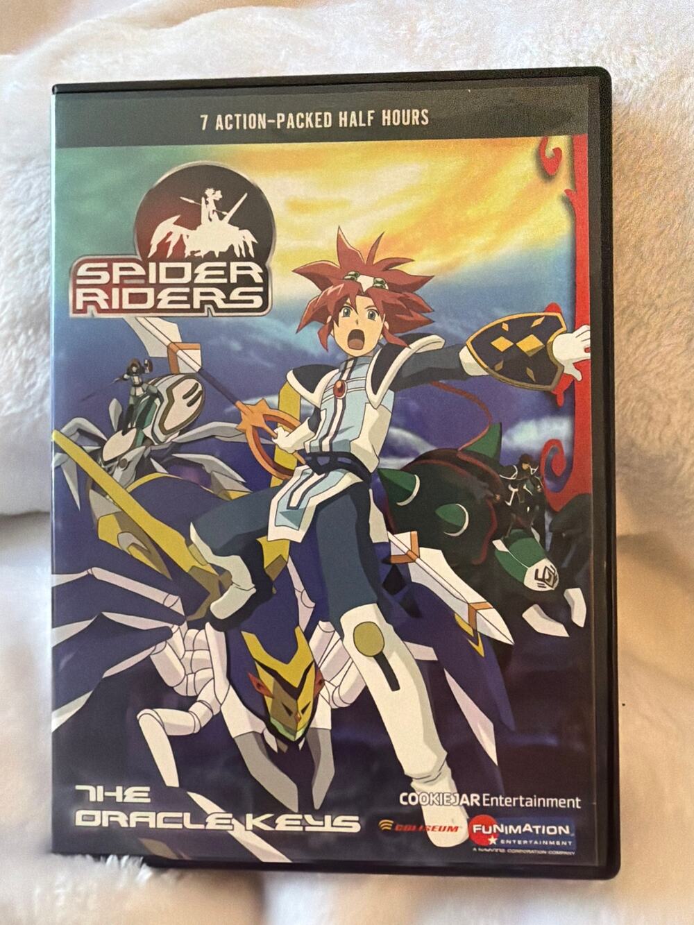 Spider Riders The Oracle Keys DVD Funimation Anime 7 Episodes NTSC